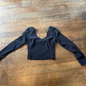 Lululemon align long sleeve crop top. Never worn in excellent condition